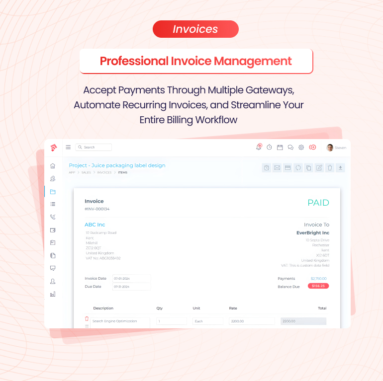 Grow CRM SaaS - Laravel Project Management - Multitenancy - 15