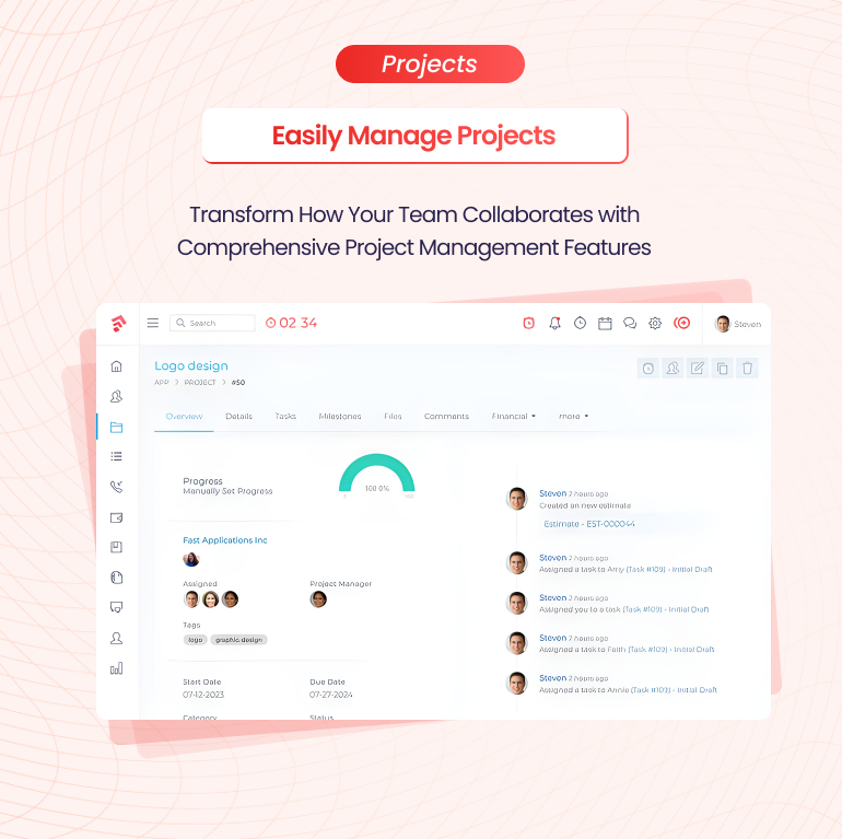Grow CRM SaaS - Laravel Project Management - Multitenancy - 11