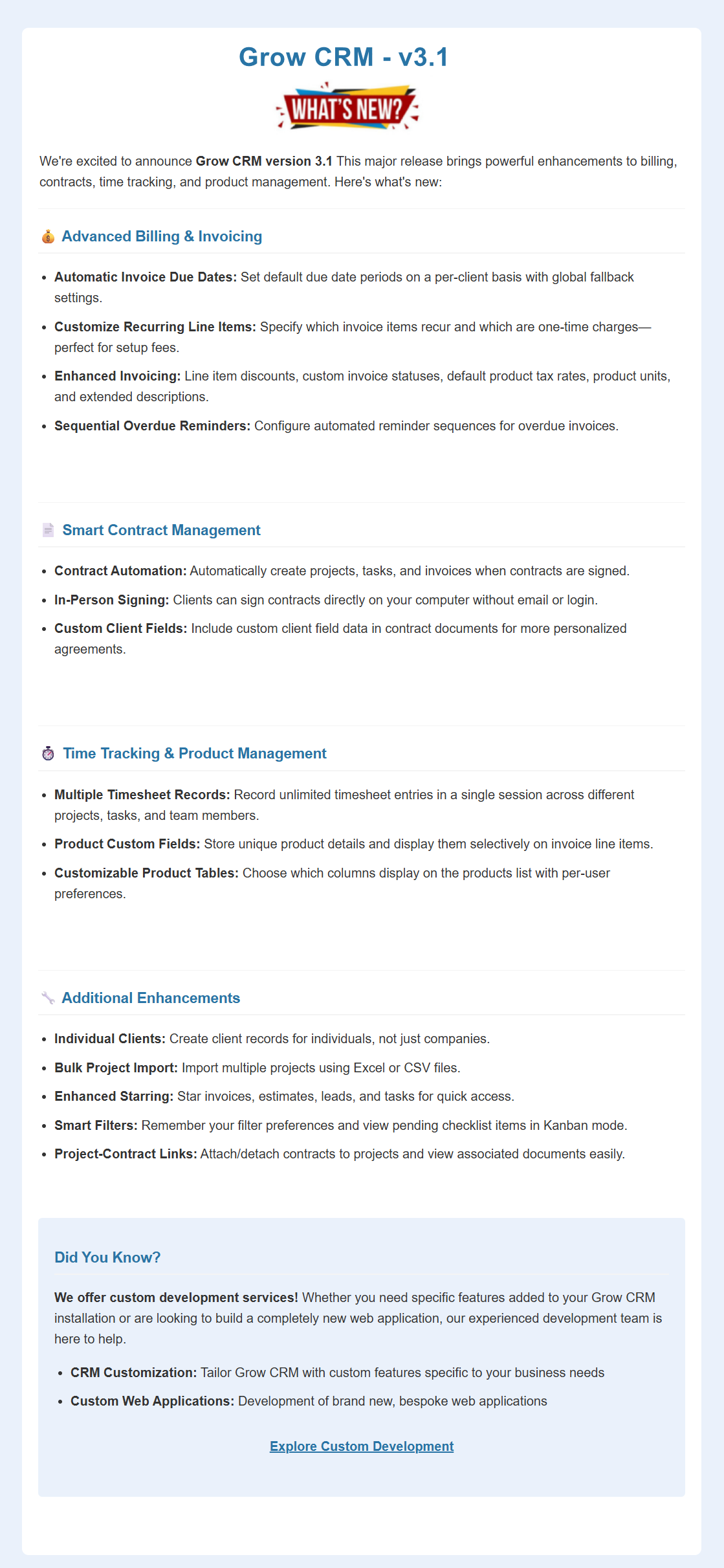 Grow CRM SaaS - Laravel Project Management - Multitenancy - 36